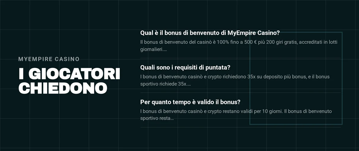 Ottieni risposte quesiti frequenti