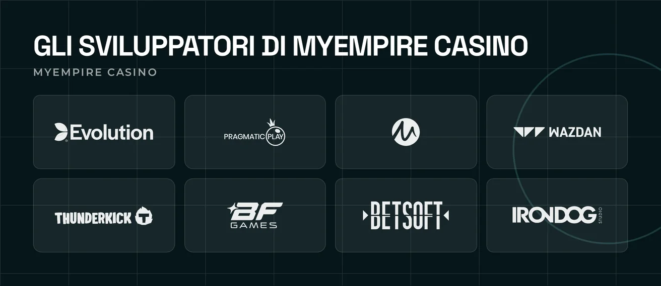 Verifica provider software disponibili.