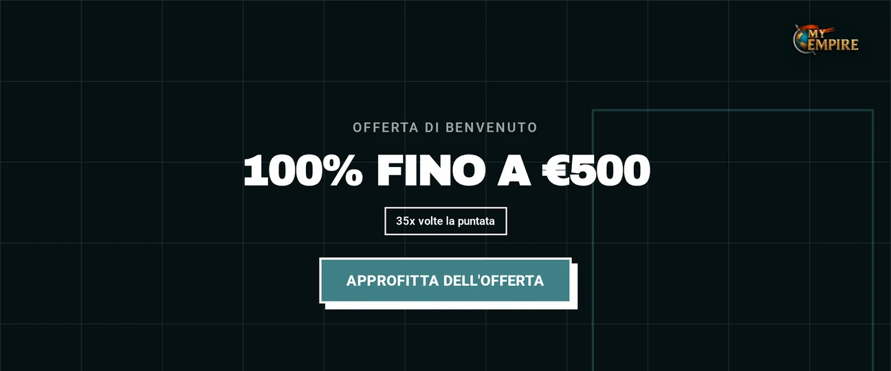 Unisciti al bonus benvenuto.
